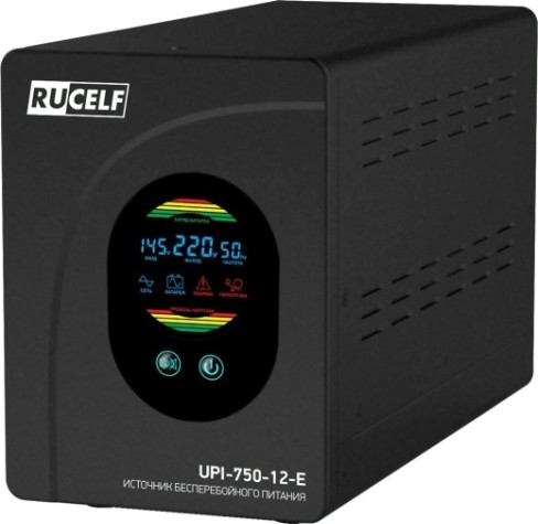 Источник бесперебойного питания RUCELF UPI- 750-12-E [UPI-750-12-E]