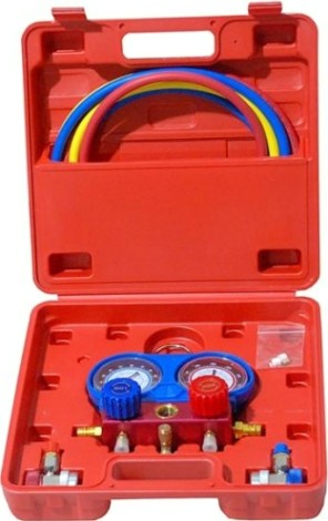 Измеритель давления хладагента кондиционера AE&T TA-G1048 (R134a) Измеритель давления хладагента кондиционера AE&T TA-G1048 (R134a)