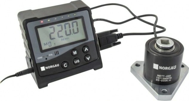 Измеритель крутящего момента электронный Norgau 220-2200 Нм NETT-2200 [053101220]