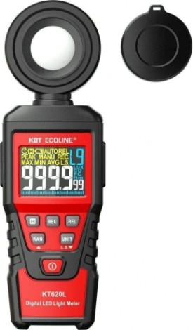 Измеритель освещенности КВТ КТ 620L kt "ecoline" люксметр [79146]