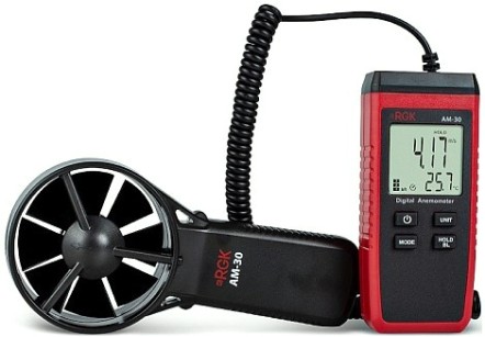 Измеритель скорости потока воздуха RGK AM-30 с поверкой [779296]