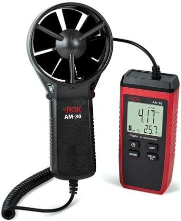 Измеритель скорости потока воздуха RGK AM-30 с поверкой [779296]