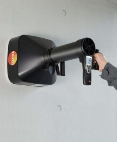 Измеритель скорости потока воздуха Testo 417 (набор воронок и выпрямитель потока) [05634172]