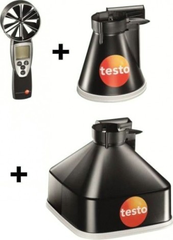 Измеритель скорости потока воздуха Testo 417 (с набором воронок) [05634171]