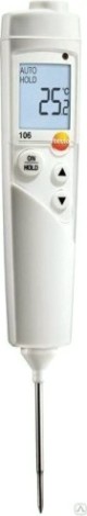 Измеритель температуры погружной Testo 106 (комплект) [0563 1063]