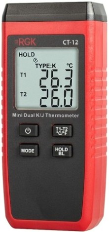 Измеритель температуры RGK CT-12+2шт TR-10S с поверкой контактный [779951]