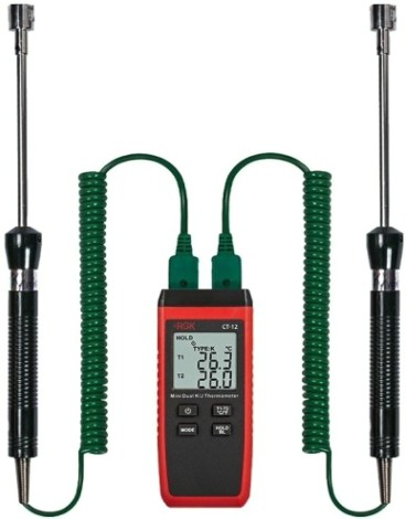 Измеритель температуры RGK CT-12+2шт TR-10S с поверкой контактный [779951]
