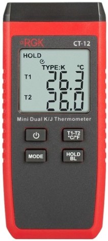 Измеритель температуры RGK CT-12+2шт TR-10S с поверкой контактный [779951]