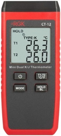 Измеритель температуры RGK CT-12+2шт TR-10W контактный [779920]