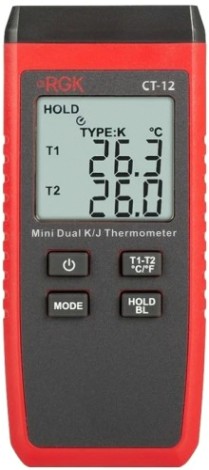 Измеритель температуры RGK CT-12 + поверка контактный [778657]