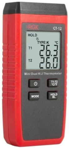 Измеритель температуры RGK CT-12+TR-10A с поверкой контактный [779876]