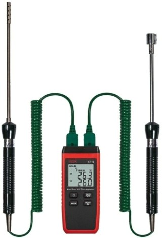 Измеритель температуры RGK CT-12+TR-10A+TR-10S контактный [779838]