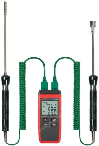Измеритель температуры RGK CT-12+TR-10A+TR-10Sс поверкой контактный [779807]