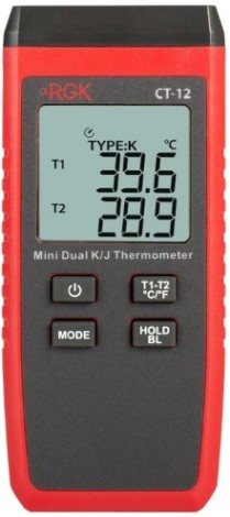 Измеритель температуры RGK CT-12+TR-10A+TR-10W контактный [779845]