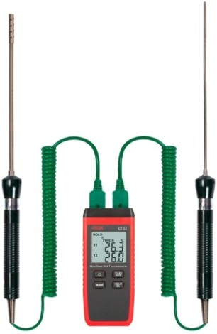 Измеритель температуры RGK CT-12+TR-10A+TR-10Wс поверкой контактный [779814]