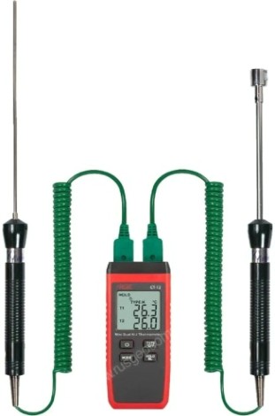 Измеритель температуры RGK CT-12+TR-10W+TR-10S контактный [779852]
