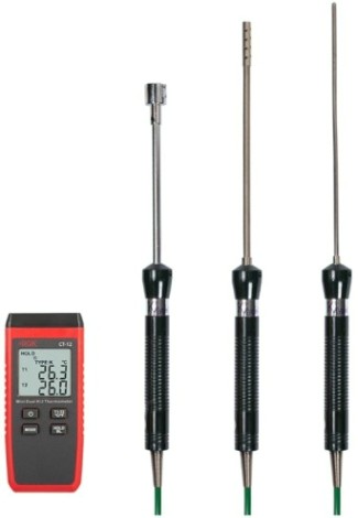 Измеритель температуры RGK CT-12 + TR10A + TR10S + TR10W контактный [779791]