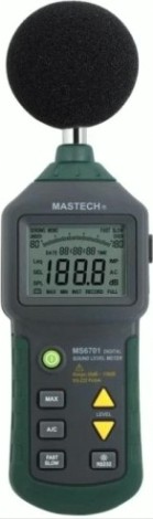 Измеритель уровня шума MASTECH MS6701 цифровой (с usb) [13-1252]