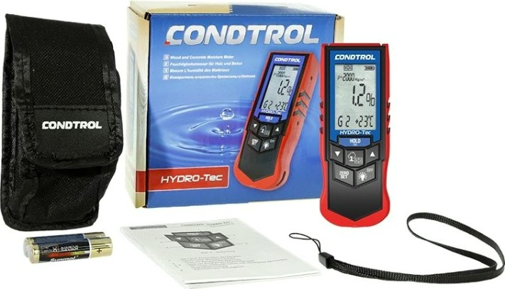 Измеритель влажности CONDTROL Hydro Tec древесины и бетона [3-14-020]