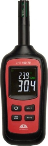 Измеритель влажности и температуры ADA ZHT 100-70 (с калибровкой) [А00516К]