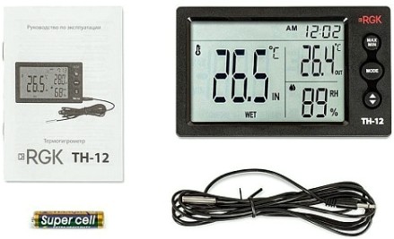 Измеритель влажности RGK TH-12 с поверкой [779272]