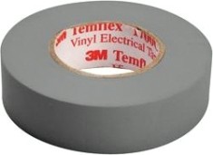 Изолента ПВХ 3M Temflex™ 1300 15 мм x 10 м, серая [7100081325]