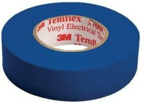 Изолента ПВХ 3M Temflex™ 1300 19 мм x 20 м, синяя [7100080345]