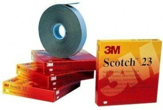 Изолента самослипающаяся резиновая 3M Scotch® 23 19 мм х 9,1 м [7000007286]