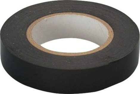 Изолента СИБРТЕХ 19 мм х 20 м, черная пвх [88794]