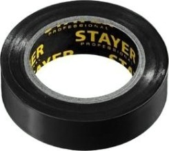 Изолента STAYER Protect-10 пвх, не поддерживает горение, 10м (0,13х15 мм), че [12291-D_z01]