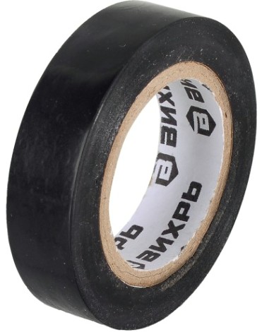 Изолента ВИХРЬ 15 мм х 10м черный [73/3/3/1]