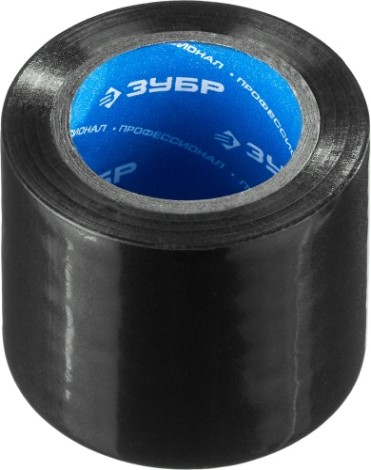 Изолента ЗУБР Х-50 черная ПВХ пвх, не поддерживает горение, 50ммх10м (160 мкм), [1237-2]