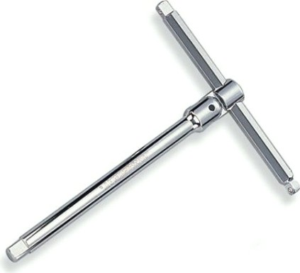 JONNESWAY S43H210 Удлинитель Т-образный трехсторонний 1/4",3/8",1/2"DR, 250-200 мм [047605]