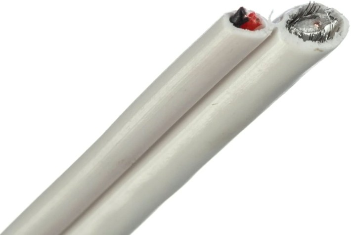 Кабель REXANT 01-4003 ККСВ-В +2х0,5мм, (бухта 305м), белый