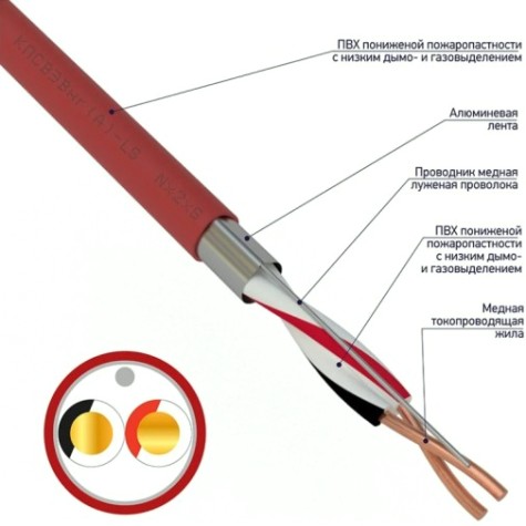Кабель REXANT 01-4862-1 КПСВЭВнг(A)-LS 1x2x1,00мм², 200м (ТОП-2) Кабель REXANT 01-4862-1 КПСВЭВнг(A)-LS 1x2x1,00мм², 200м (ТОП-2)