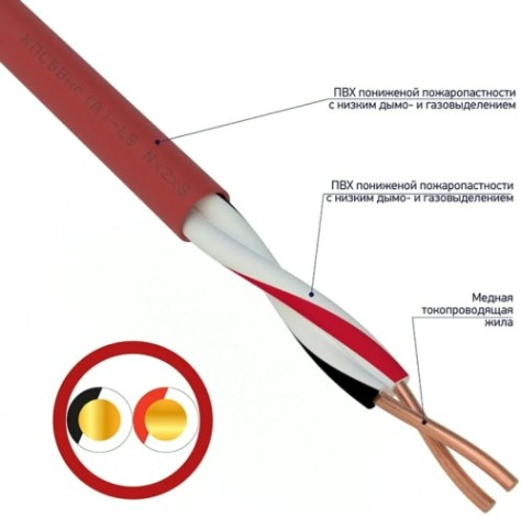 Кабель REXANT 01-4863 КПСВВнг(A)-LS 1x2x1,50мм², 200м Кабель REXANT 01-4863 КПСВВнг(A)-LS 1x2x1,50мм², 200м