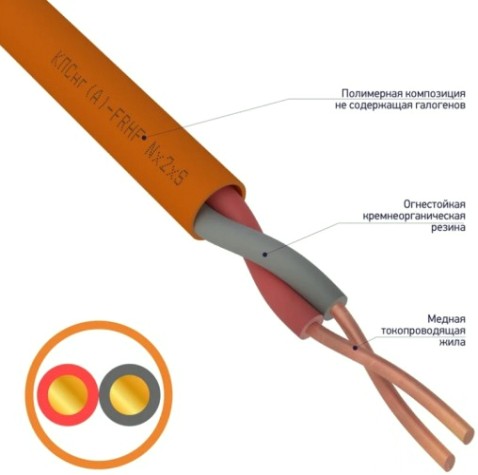 Кабель REXANT 01-4865 КПСВВнг(A)-LS 2x2x0,50мм², 200м