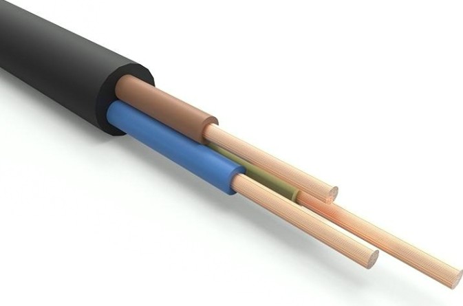 Кабель REXANT КГтп силовой гибкий 3х1,5 мм2, длина 20 метров [01-8420-20]