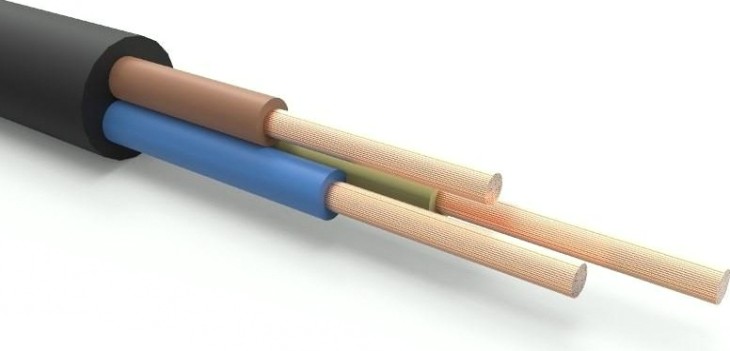 Кабель REXANT КГтп силовой гибкий 3х1,5 мм2, длина 5 метров [01-8420-5]