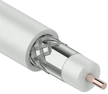 Кабель REXANT RG-11U (75 Oм), CCS/Al/Al (1,63/Al/96х0,12мм) 83% 305м, б [01-3001]