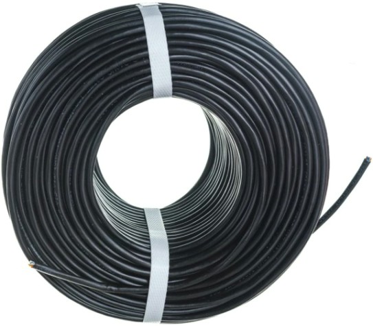 Кабель REXANT U/UTP, CAT 5e, PE 4х2х0,50мм, 24AWG внешний, черный, 100м [01-0045-100]