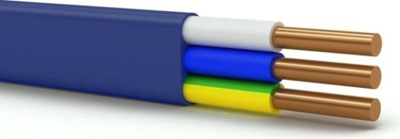 Кабель силовой Русский Свет ВВГ-Пнг(А)-LS 3х1.5 ОК (N PE) 10м [ЭК000093311]