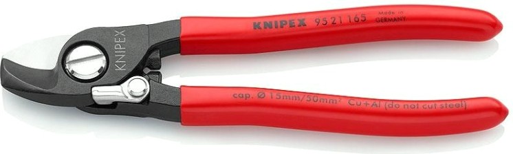 Кабелерез KNIPEX 9521165SB 165 мм [KN-9521165SB]