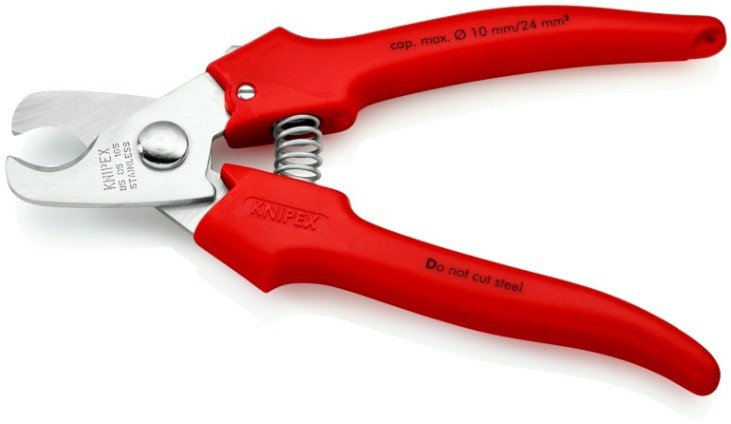 Кабелерез KNIPEX KN-9505165SB ø 10 мм, длина 165 мм Кабелерез KNIPEX KN-9505165SB ø 10 мм, длина 165 мм