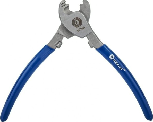 Кабелерез Кобальт 244-292 150 мм, cr-v, до 6 мм/22 мм кв.