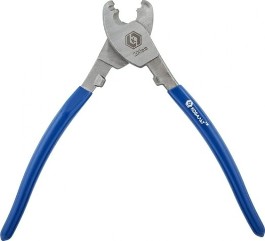 Кабелерез Кобальт 244-308 200 мм, cr-v, до 8мм/38 мм кв. Кабелерез Кобальт 244-308 200 мм, cr-v, до 8мм/38 мм кв.