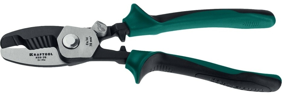 Кабелерез KRAFTOOL KSD-20 с двойными режущими кромками [23332-20]