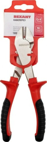 Кабелерез REXANT 12-4626 180 мм, двухкомпонентные рукоятки Кабелерез REXANT 12-4626 180 мм, двухкомпонентные рукоятки