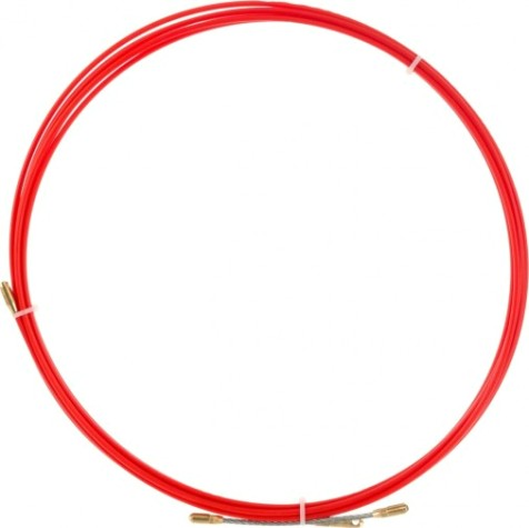 Кабельная протяжка REXANT 47-1005 стеклопруток 5 м, красная