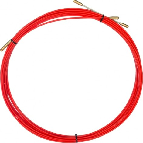 Кабельная протяжка REXANT 47-1010 стеклопруток 10 м, красная